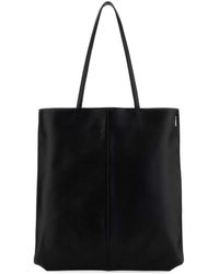 Jil Sander - Leather Linea Shopping Bag - Lyst