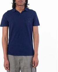 Polo Ralph Lauren - Short Sleeve Cotton-Linen Polo Shirt - Lyst