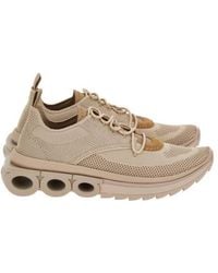 Ferragamo - Nima Technical Knit Running Sneakers - Lyst