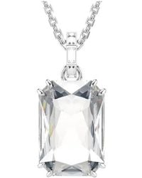 Swarovski - Millenia Octagon Cut Pendant Necklace - Lyst