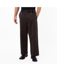 Burberry - Loose Fit Trousers - Lyst
