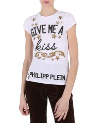 Philipp Plein - Olev Cotton Jersey T-shirt - Lyst