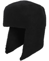 Burberry - Shearling Trapper Hat - Lyst