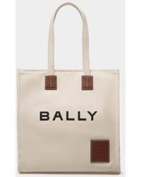 Bally - Akelei Canvas Tote Bag - Lyst