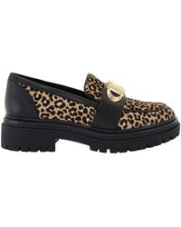 Michael Kors - Leopard Print Parker Loafers, Brand Us - Lyst