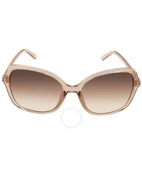 Calvin Klein - Gradient Butterfly Sunglasses - Lyst