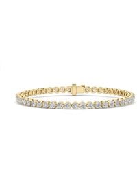 Mure And Co - 8Ctw Round Shaped Lab Grown Diamond (F/Vs) Bracelet - Lyst
