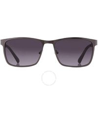 Kenneth Cole - Gradient Smoke Square Sunglasses Kc1329 09b 57 - Lyst
