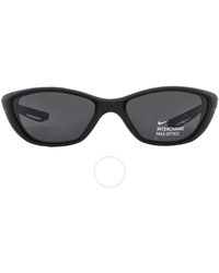 Nike - Dark Grey Wrap Sunglasses Zone Dz7356 010 66 - Lyst