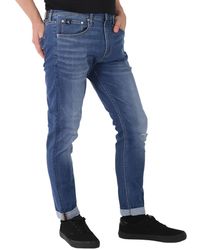 Calvin Klein - Jeans 37.5 Distressed Modern Taper Jeans - Lyst