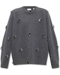 Burberry - Long Sleeve Crew Neck Sweater, Size Xx-Small (Youth - Lyst