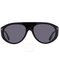 Tom Ford - Rex Grey Pilot Sunglasses - Lyst