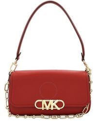 Michael Kors - Parker Leather Shoulder Bag - Lyst