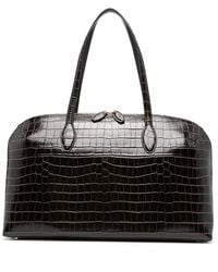 TOTEME - Croco Embrossed Day Tote Bag - Lyst