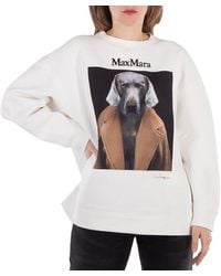 Max Mara - Bacco Print Sweatshirt - Lyst
