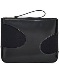 Ferragamo - Cut-Out Detailing Clutch Bag - Lyst