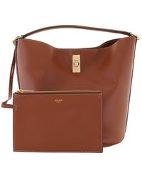 Celine - Smooth Calfskin Bucket 16 Bag - Lyst