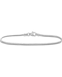 Amour - 2Mm Herringbone Chain Bracelet - Lyst