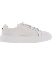 Bally - Asaka Leather Low-Top Sneakers - Lyst