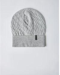 Brunello Cucinelli - Light Cable Knit Hat, Size Large - Lyst