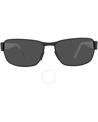 Maui Jim - Black Coral Neutral Grey Rectangular Sunglasses 249-2m 65 - Lyst