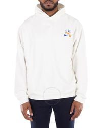 Marni - Dripping Flower Cotton Hoodie - Lyst
