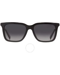 COACH - Polarized Grey Gradient Square Sunglasses Hc8385u 5002t3 54 - Lyst