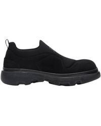 Burberry - Suede Foam Slip-On Sneakers, Brand Size 39 Us - Lyst