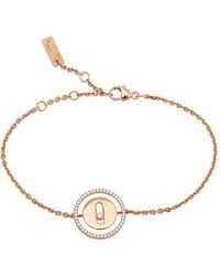 Messika - Lucky Move 18K Rose Diamond Bracelet - Lyst