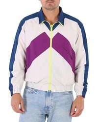 KENZO - Colorblock Sport Track Nylon Jacket - Lyst