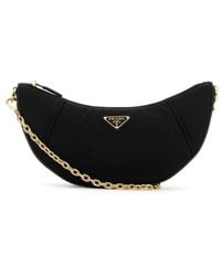Prada - Re-Nylon Demi-Lune Shoulder Bag - Lyst
