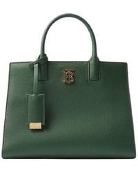 Burberry - Adjustable Detachable Shoulder Strap Leather Bag - Lyst
