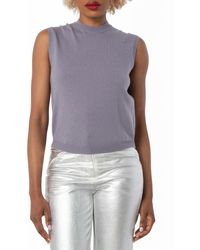 Ferragamo - Ferragamo Cashmere Sleeveless Top - Lyst