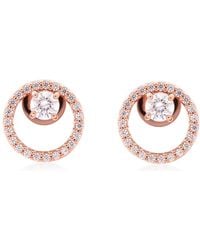 Swarovski - Constella Pierced Earrings Stud Cz Rose Shiny - Lyst