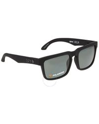 Spy - Helm Hd Plus Gray Green Square Sunglasses 673015973864 - Lyst