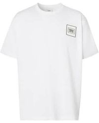 burberry shoulder patch t shirt