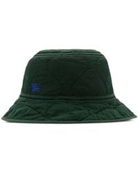 Burberry - Crinkled Quilted Bucket Hat - Lyst