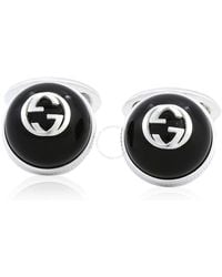 Gucci - Cufflinks With Interlocking G - Lyst