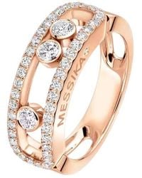 Messika - Move Classique Pave Diamond Ring - Lyst