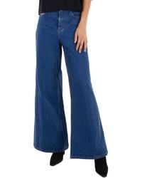 Marni - Organic Denim Wide-Leg Jeans - Lyst