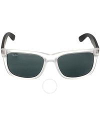 Ray-Ban - Justin Color Mix Dark Square Sunglasses Rb4165 651287 54 - Lyst
