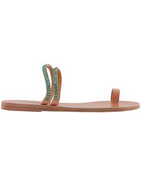 Ancient Greek Sandals - Ladies Skalida Flat Sandals - Lyst