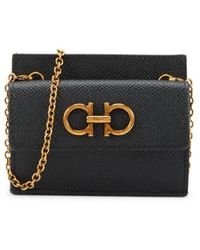 Ferragamo - Gancini Credit Card Holder - Lyst