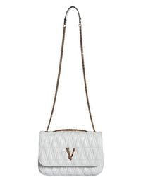 Versace - Mini Nappa Leather Crossbody Shoulder Bag Aos - Lyst
