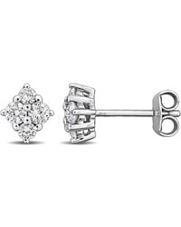 Created Forever - 1/2 Ct Lab Grown Diamond Tw Fashion Post Earrings - Lyst