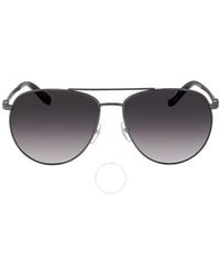 Ferragamo - Dark Gradient Pilot Sunglasses Sf157s 069 - Lyst