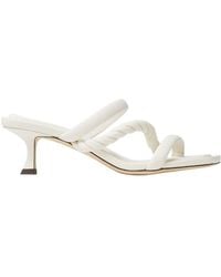 Jimmy Choo - Diosa 50 Nappa Leather Sandals, Brand Size 35.5 Us - Lyst