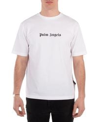 Palm Angels - Classic Logo Cotton T-Shirt - Lyst