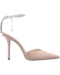 Jimmy Choo - Saeda Crystal Embellishment Pumps, Brand Size 36.5 Us - Lyst