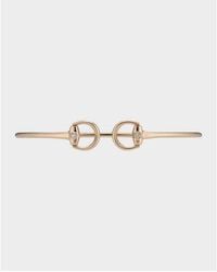 Gucci - Horsebit Bangle Bracelet - Lyst